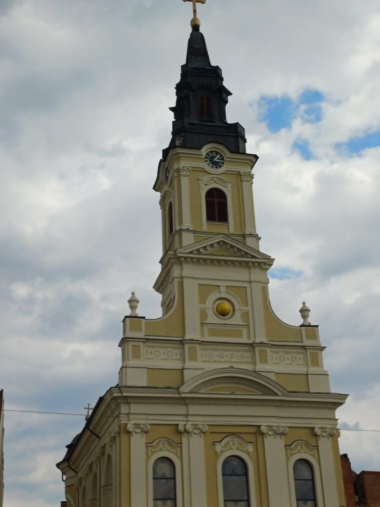 Nagyvárad holdas templom a Szent László téren